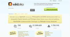 Desktop Screenshot of de.wikiteka.com