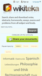 Mobile Screenshot of de.wikiteka.com